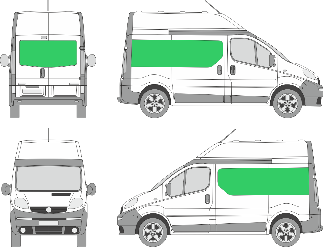Opel Vivaro L1H2 (2001-2013)