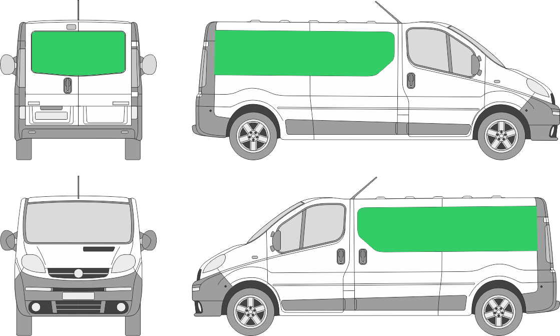 Opel Vivaro L2H1 (2001-2013)