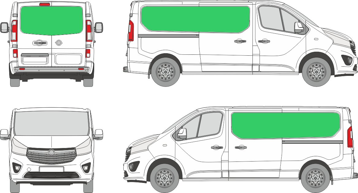 Opel Vivaro L2H1 (2014-2019)