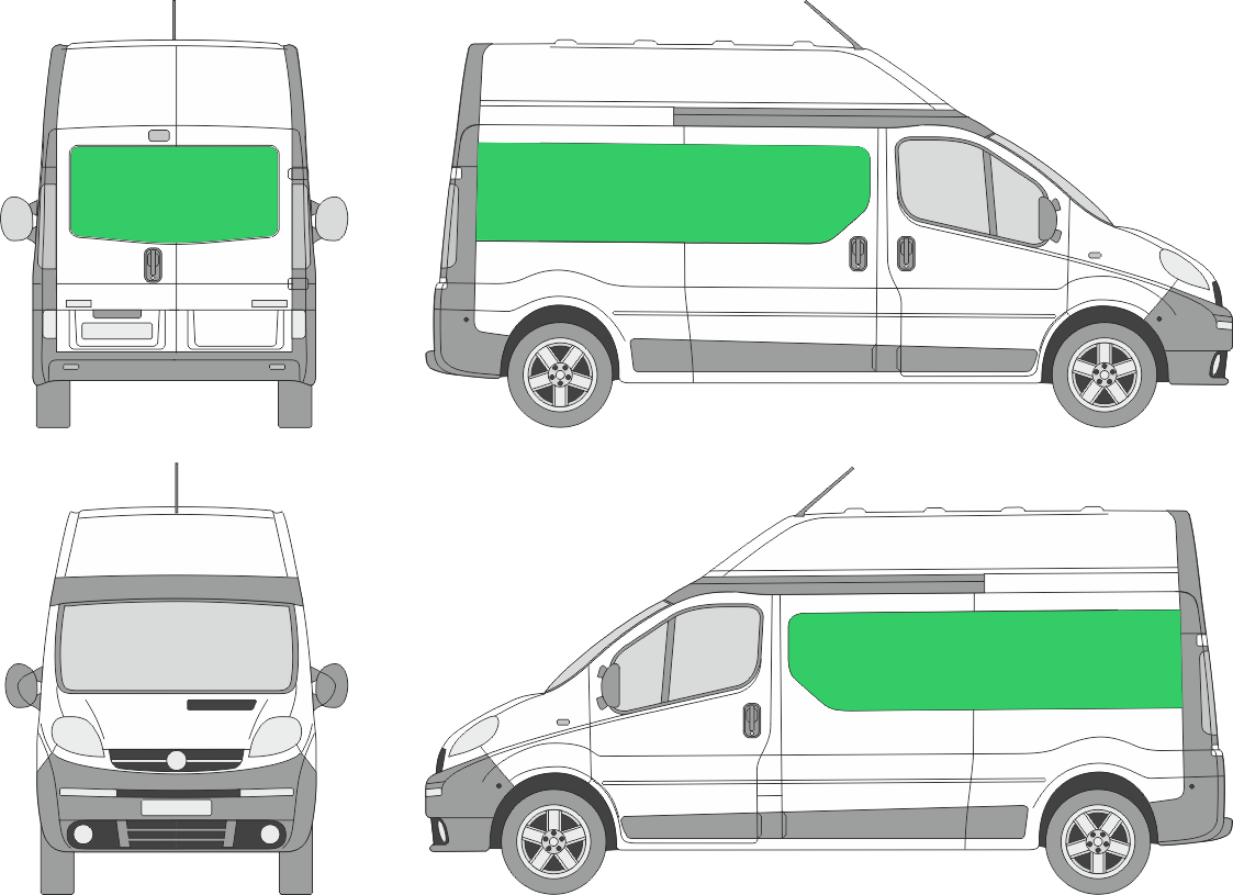 Opel Vivaro L2H2 (2001-2013)