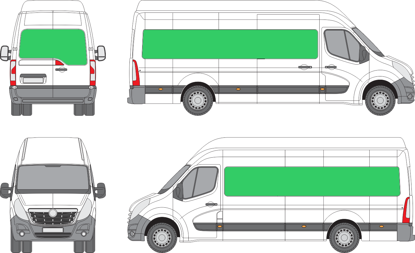 Opel Movano L4H3 (2010-2021)