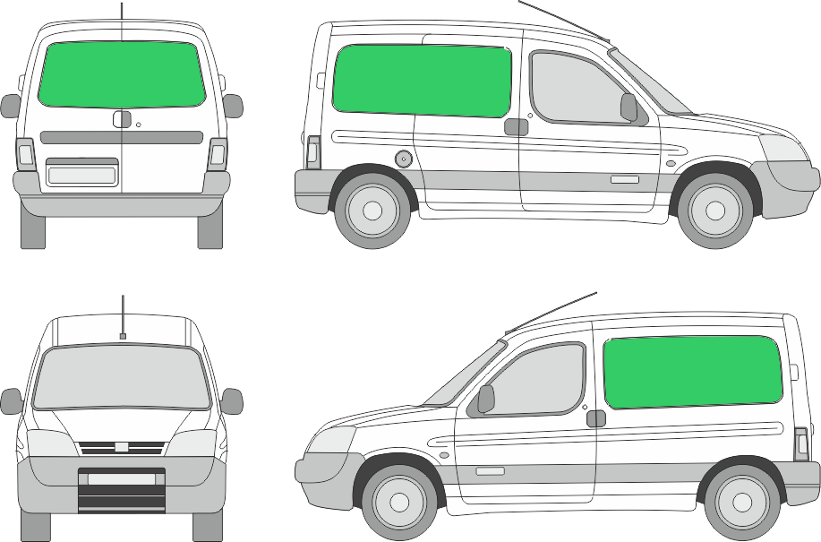 Peugeot Partner L1H1 (2003-2007)