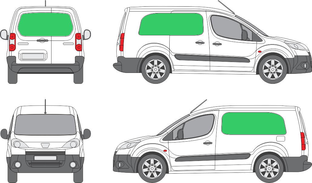 Peugeot Partner L2H1 (2008-2017)