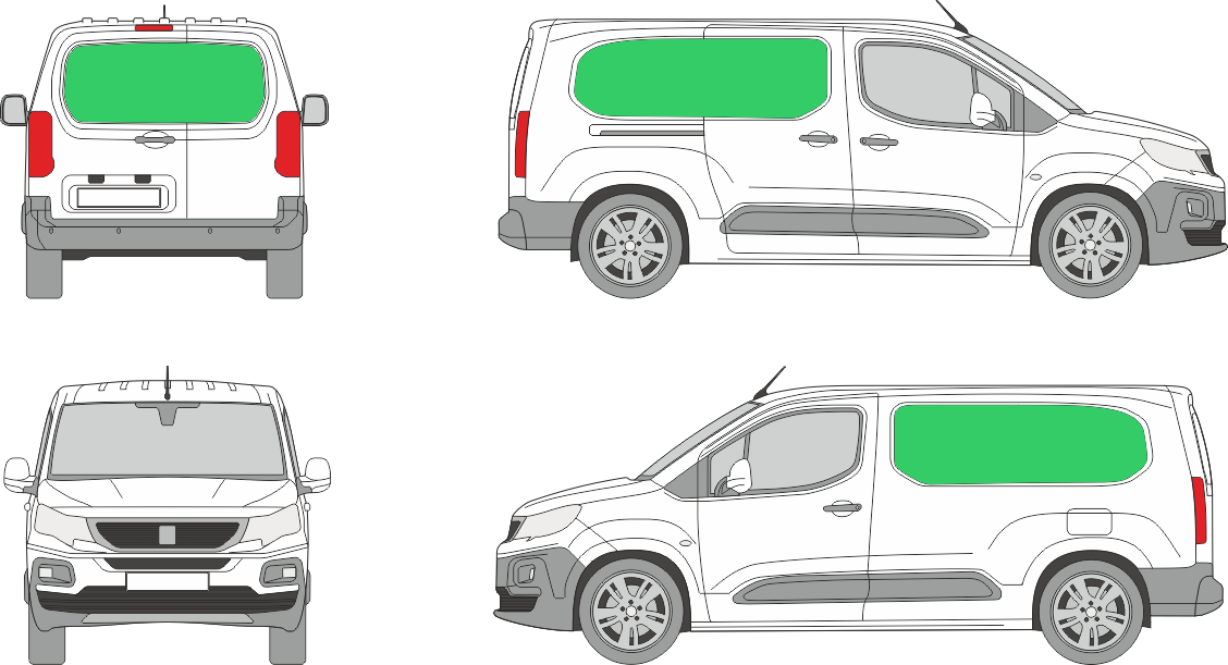 Peugeot Partner L2H1 (2018-2023)