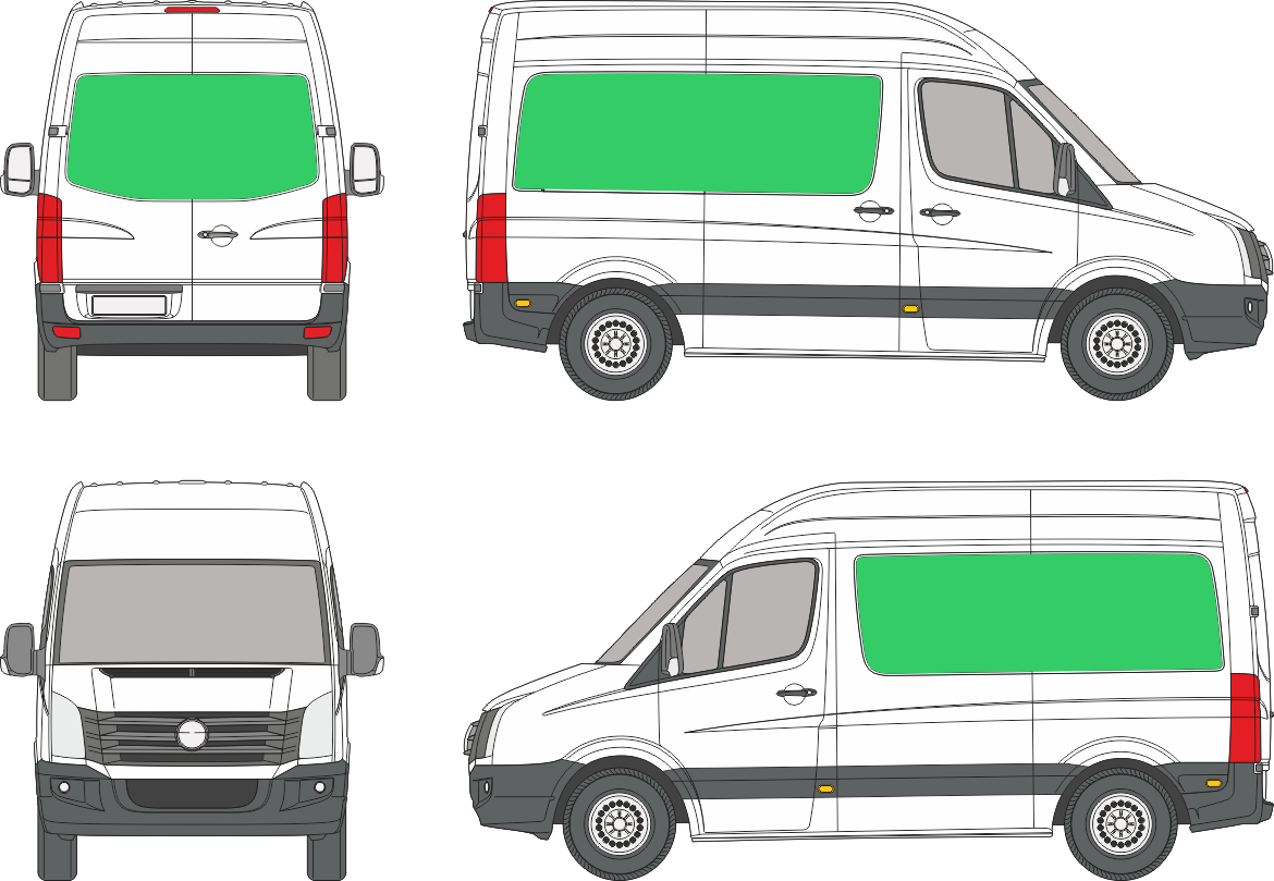 Volkswagen Crafter Compact H3 (2006-2016)