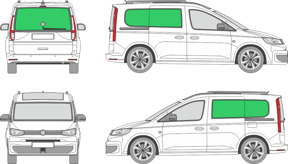 Volkswagen Caddy L1H1 (2020-2026)