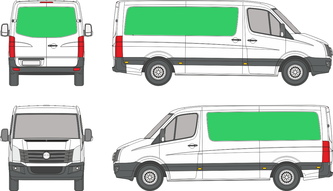 Volkswagen Crafter L1H1 (2006-2016)