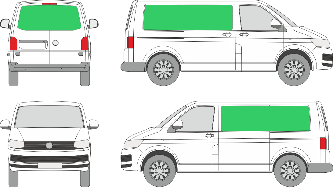 Volkswagen Transporter L1H1 (2009-2021)