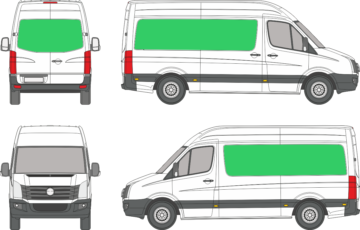 Volkswagen Crafter L1H3 (2006-2016)