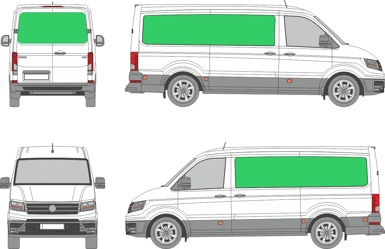 Volkswagen Crafter L2H1 (2017-2021)