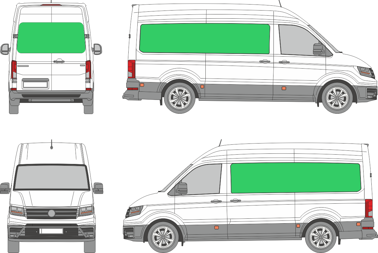 Volkswagen Crafter L2H3 (2017-2021)