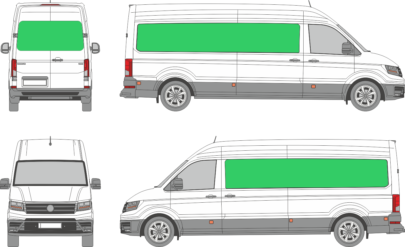 Volkswagen Crafter L3H2 (2017-2021)
