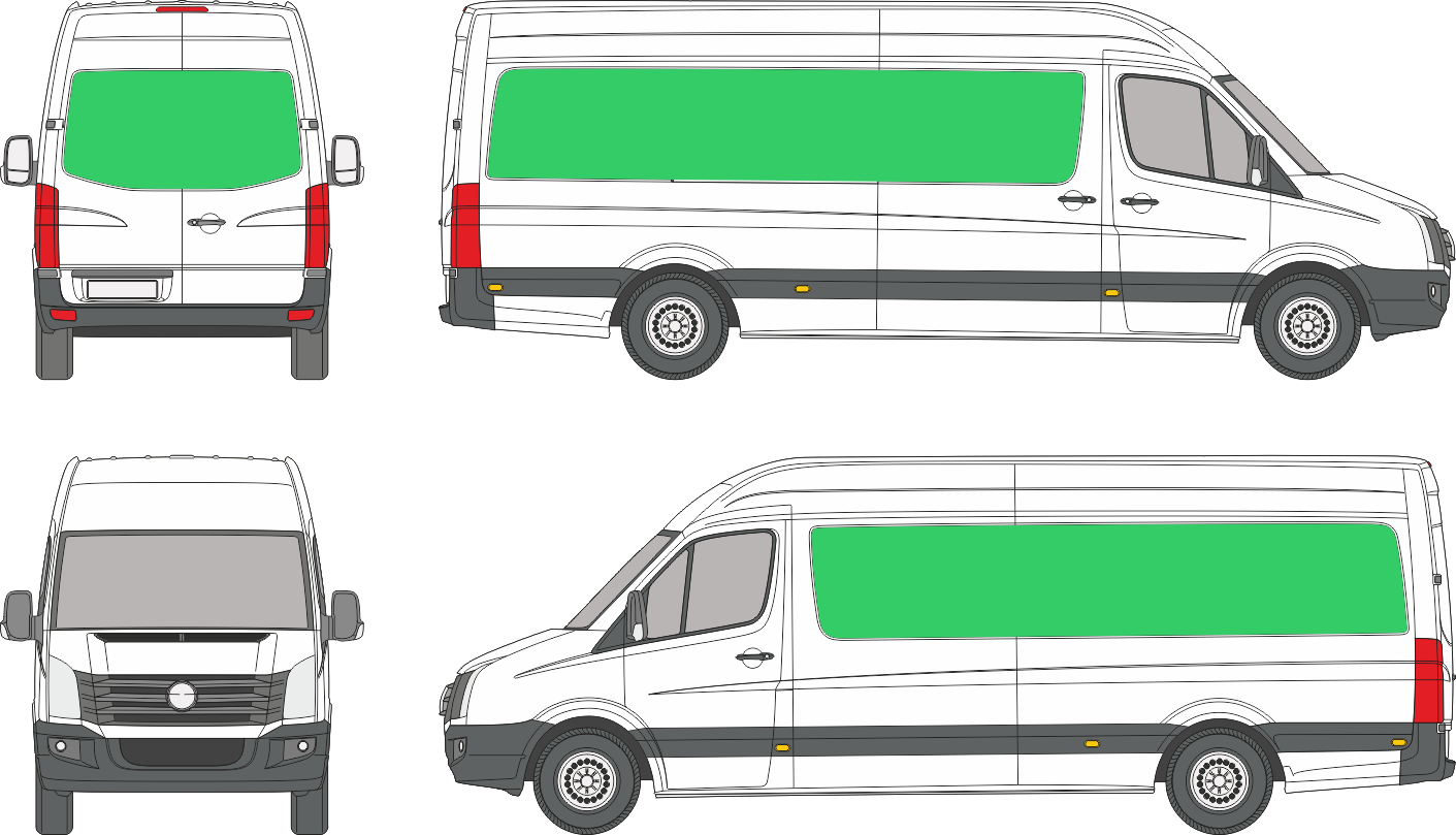 Volkswagen Crafter L3H3 (2006-2016)