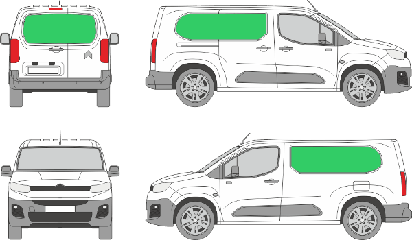 Citroën Berlingo L2H1 (2018-2021)
