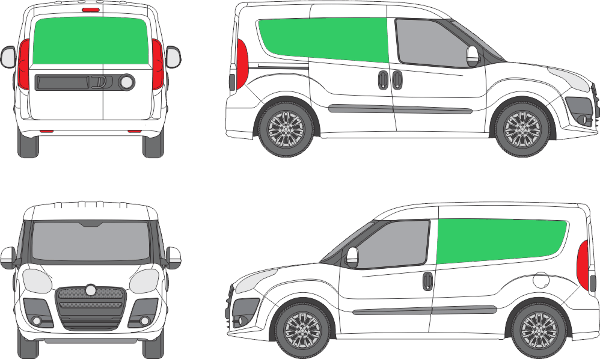 Fiat Doblo L1H1 (2010-2014)
