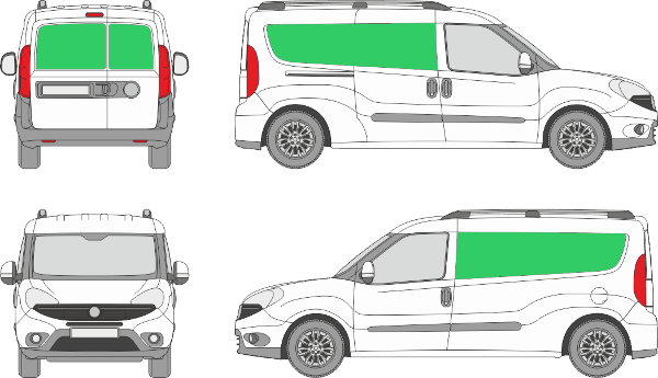 Fiat Doblo L2H1 (2015-2021)