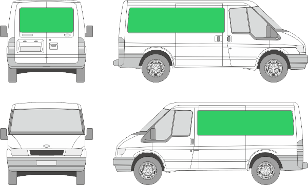 Ford Transit L1H1 (2000-2005)