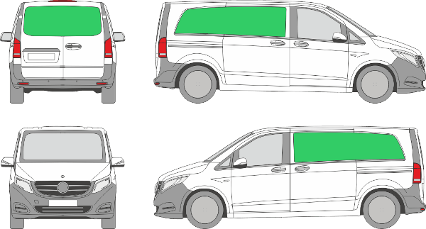 Mercedes Benz Vito L1H1 (2014-2021)