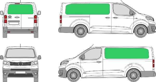 Toyota PROACE L3H1 (2016-2022)