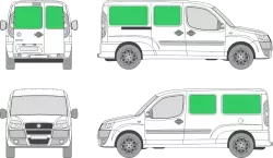 Fiat Doblo L2H1 (2001-2009)