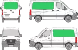 Mercedes Benz Sprinter L1H1 (2018-2026)