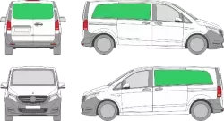 Mercedes Benz Vito L1H1 (2014-2026)