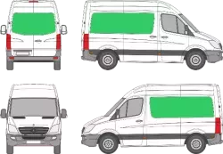 Mercedes Benz Sprinter L1H2 (2006-2017)