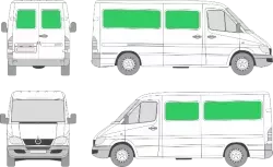 Mercedes Benz Sprinter L2H1 (2000-2005)