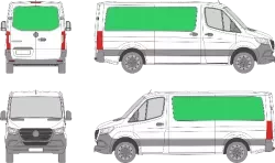 Mercedes Benz Sprinter L2H1 (2018-2026)