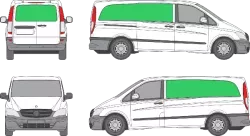 Mercedes Benz Vito L2H1 (2010-2013)