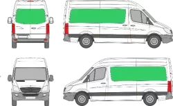 Mercedes Benz Sprinter L2H2 (2006-2017)