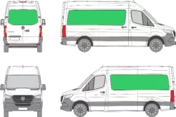 Mercedes Benz Sprinter L2H2 (2018-2026)