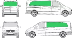 Mercedes Benz Vito L3H1 (2003-2009)