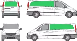 Mercedes Benz Vito L3H1 (2010-2013)