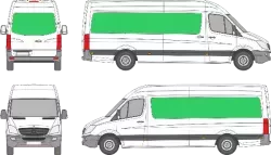 Mercedes Benz Sprinter L3H3 (2006-2017)