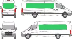 Mercedes Benz Sprinter L4H3 (2006-2017)