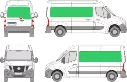 Nissan NV400 / Interstar L2H1 (2010-2024)