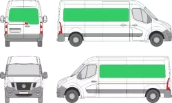 Nissan NV400 / Interstar L3H1 (2010-2024)