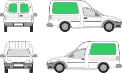 Opel Combo L1H1 (1986-2000)