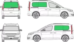 Volkswagen Caddy L1H1 (2020-2026)