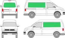 Volkswagen Transporter L1H2 (2009-2024)