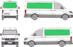 Volkswagen Crafter L2H1 (2017-2026)